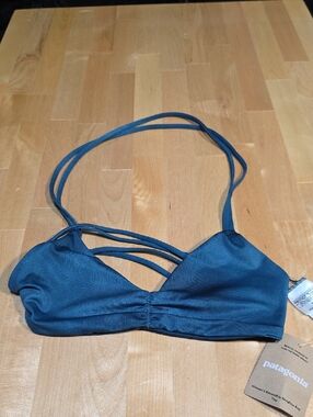 Patagonia Teal Strappy Bralette